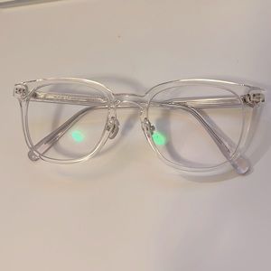 Blue Light Glasses Clear Wayfarer